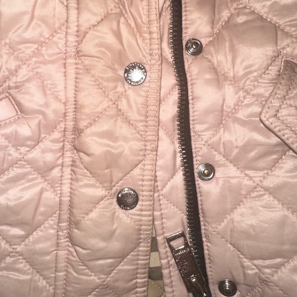 Burberry girls classic coat with detachable hoodie - Picture 7 of 16